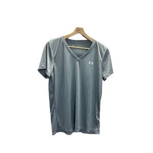 Under Armour Extra Large (XL) Grey V Neck Loose T-Shirt